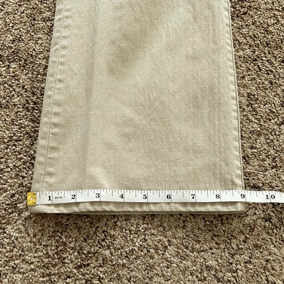 Y2K Levi’s Nouveau 515 Boot Cut Low Rise Stretch Light Tan Jeans Women’s Sz 10 - Picture 14 of 16